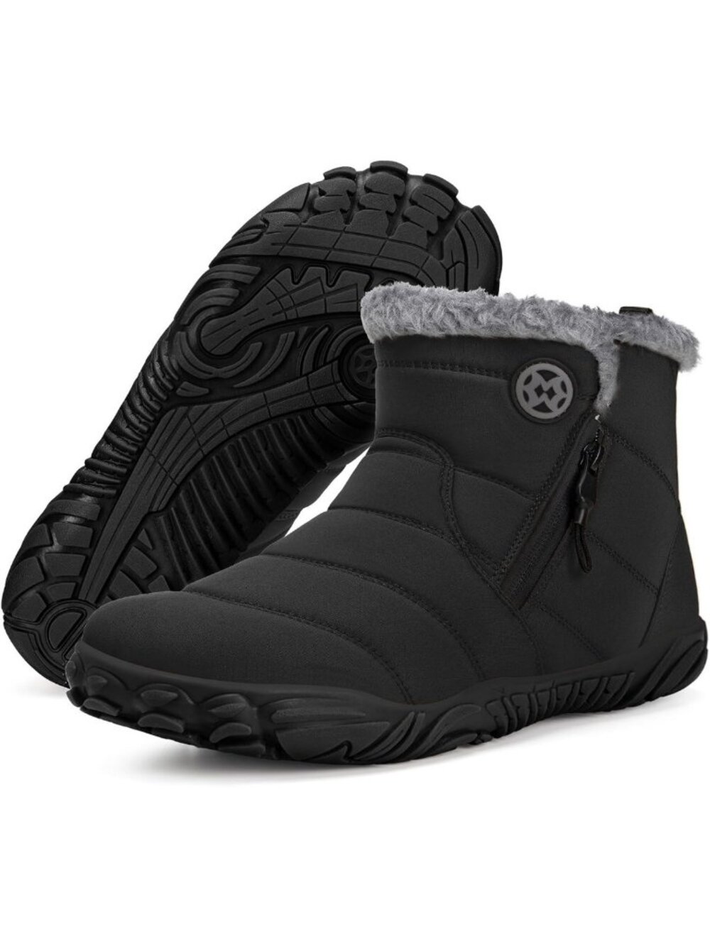 Unisex Barefoot Winter Snow Boots - Comfortable, Wide Width, Perfect for